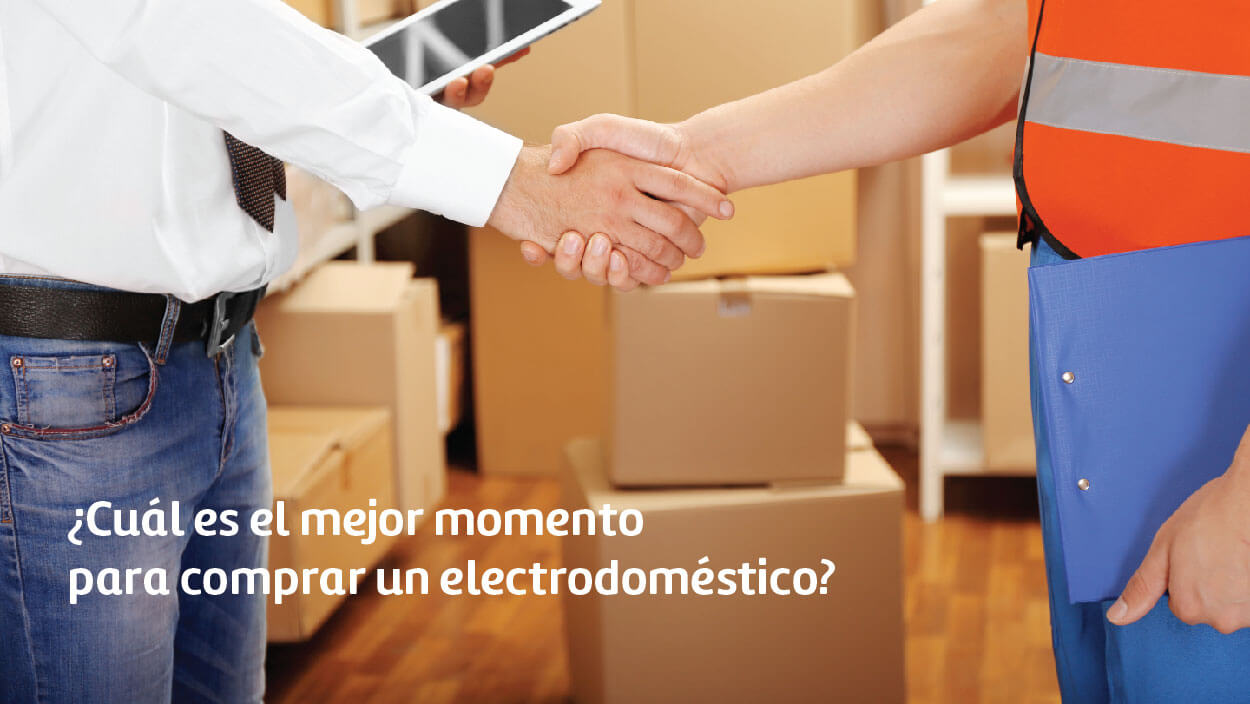 ¿El mejor momento para comprar un electrodoméstico?